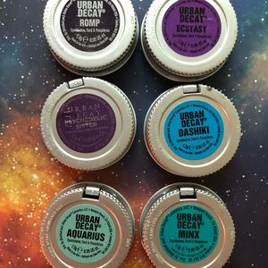 6 Urban Decay Eyeshadow Singles